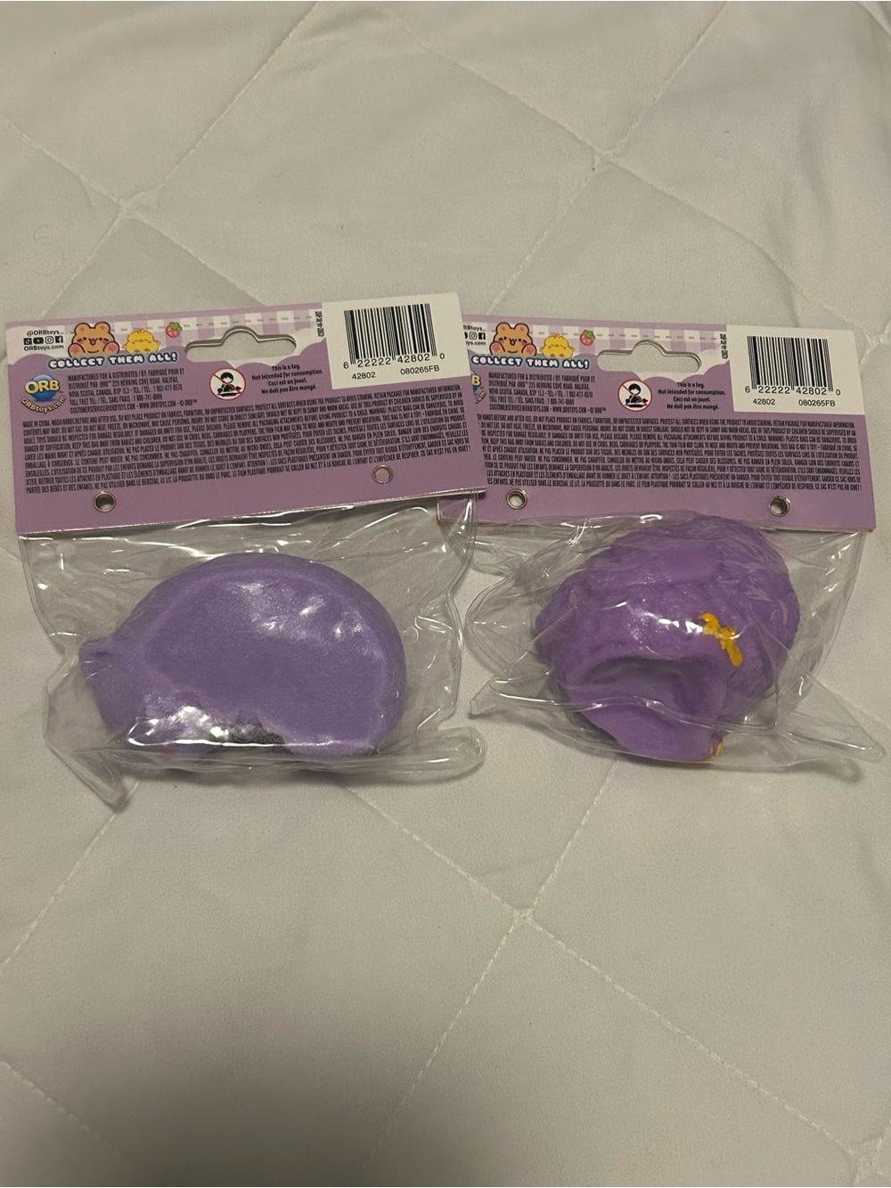 Kids Learning Toys Purple Surprise Squeeze Toy - Blind Pack
